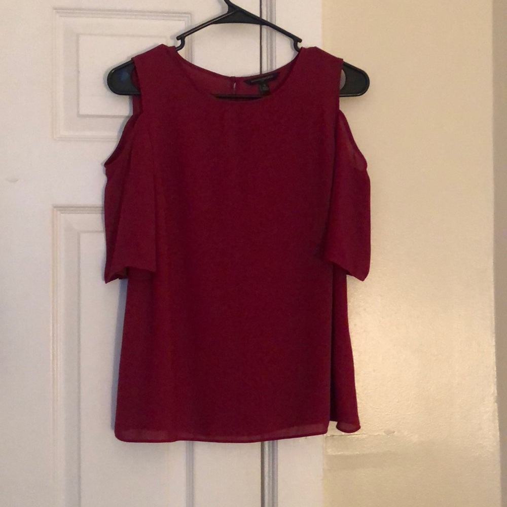 Cold-Shoulder Blouse